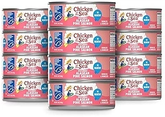 Chicken of the Sea Alaskan Pink Canned Salmon in Water, 5 oz, 12-Count