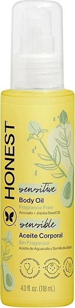 The Honest Company Fragrance-Free Moisturizing Body Oil, 4.0 fl oz
