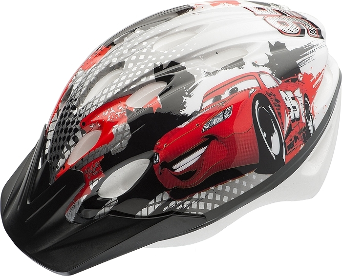 Disney Pixar Cars Titanium McQueen Child Bike Helmet