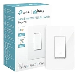 Kasa Smart Light Switch HS200, Single Pole, Needs Neutral Wire, White