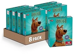 Scooby-Doo Fruit Flavored Snacks, Gluten Free, Kids Snacks, 10 Ct, 8 oz (Pack of 8)