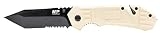 Smith & Wesson M&P 8.2in High Carbon S.S. Spring Assisted Folding Knife, FDE