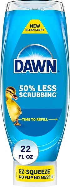 Dawn EZ-Squeeze Ultra Dish Soap, Original, Dish Soap Refill, 22 fl oz