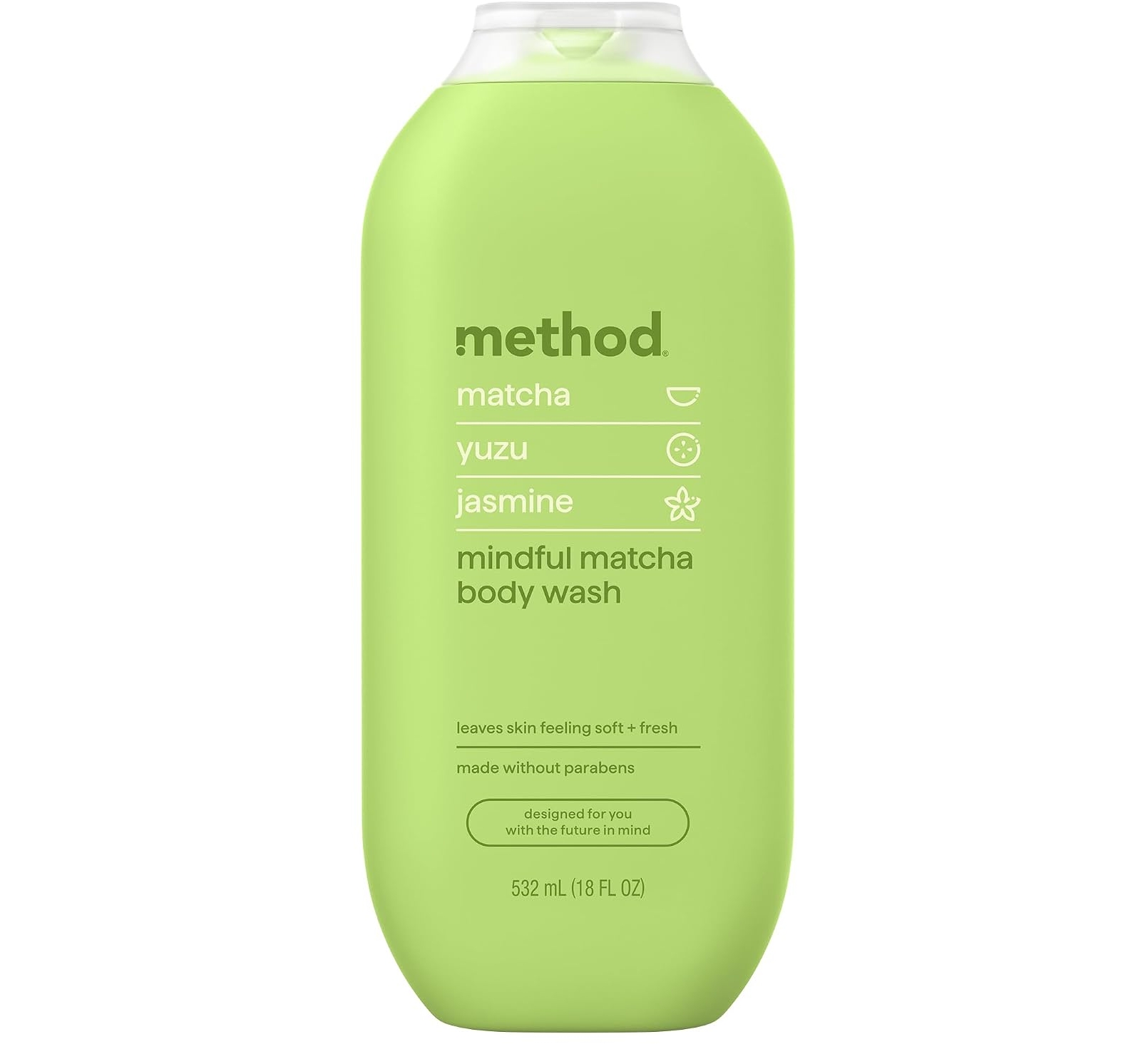 method Body Wash, Mindful Matcha, 18 fl oz - Soft & Moisturized Skin