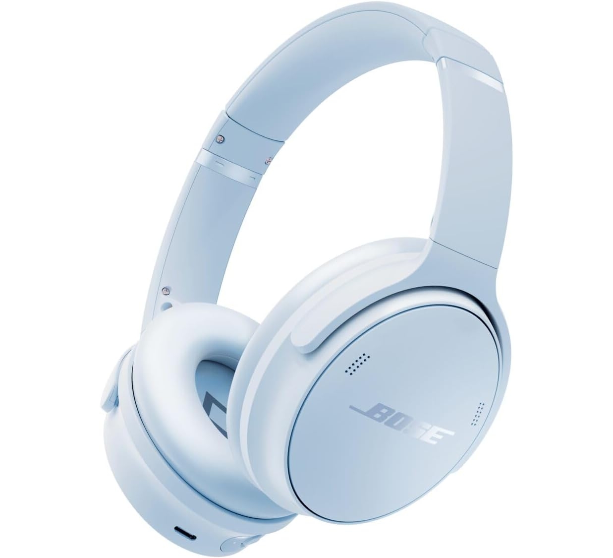 Bose QuietComfort Wireless Bluetooth Headphones, Active Noise Cancelling, Ice Blue