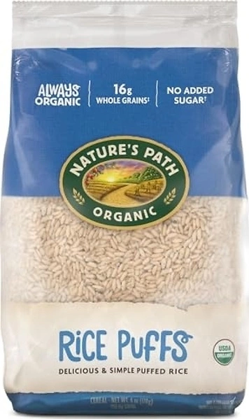 Nature's Path Organic Rice Puffs Cereal, 6 oz