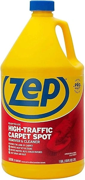 Zep High Traffic Carpet Cleaner, 1 Gallon - Penetrating Formula for Deep Stains