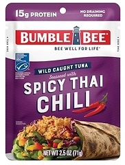 Bumble Bee Spicy Thai Chili Seasoned Tuna Pouch, 2.5 oz