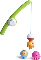 Munchkin Fishin' Magnetic Baby and Toddler Bath Toy, 4pc Set