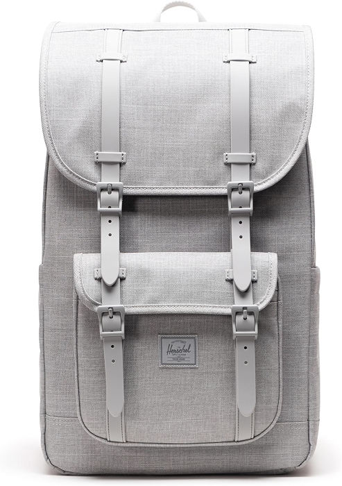 Herschel Supply Co Little America Backpack, Grey Crosshatch, Standard - 30L