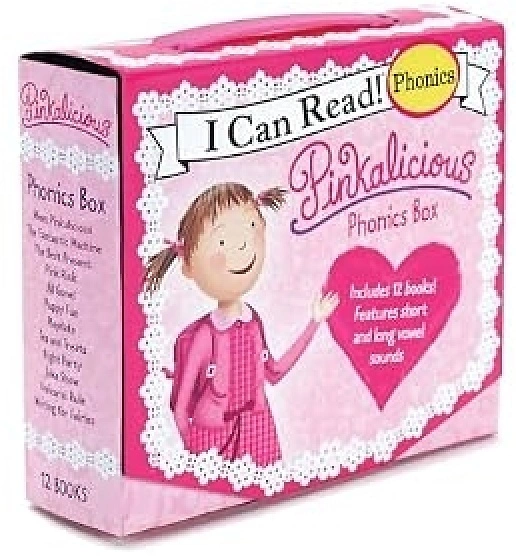 Pinkalicious 12-Book Phonics Fun! – 12 Mini-Books for Early Readers (Ages 3-6)