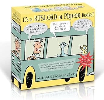 A BUSLOAD OF PIGEON BOOKS: Great for holiday gifting!