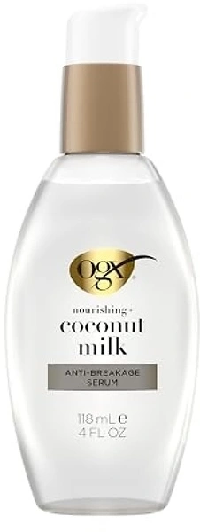OGX Nourishing + Coconut Milk Anti-Breakage Hair Serum, 2 Pack