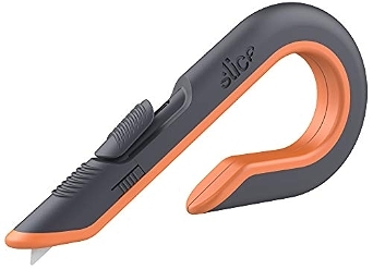 Slice - 10400 Box Cutter, 3 Position Manual Button with Ceramic Blade, Locking blade