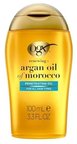 OGX Renewing + Argan Oil of Morocco, Cold-Pressed Hair Treatment, 3.3 fl oz