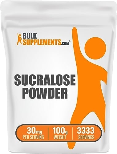 Sucralose Powder - Sugar Alternative - Zero Calorie Sweetener, 100g (3.5 oz)