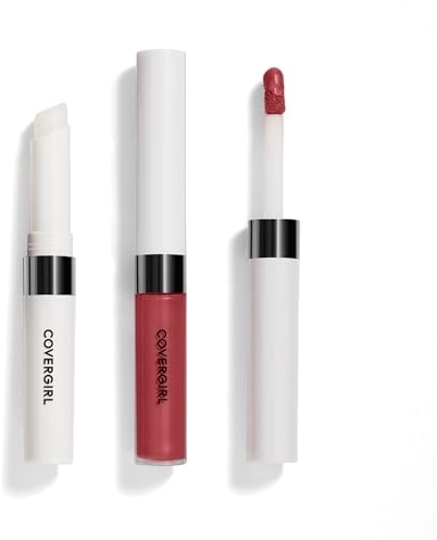 COVERGIRL Outlast All-Day Lip Color With Topcoat, 542 Brazen Raisin