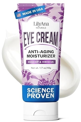 LilyAna Naturals Eye Cream for Dark Circles & Puffiness, 1.7 oz