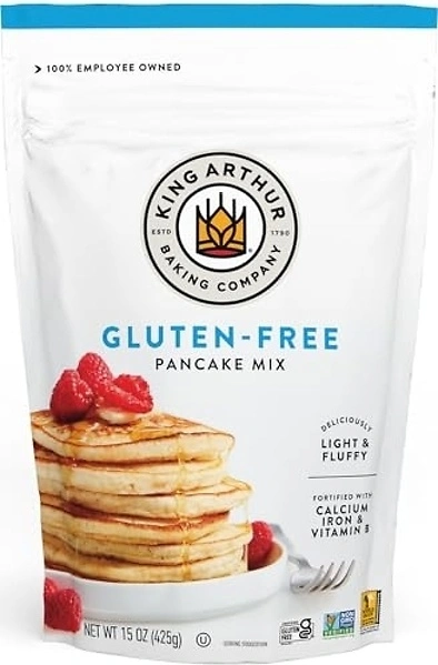 King Arthur Gluten-Free Pancake Mix, Certified Gluten-Free, 15 Oz