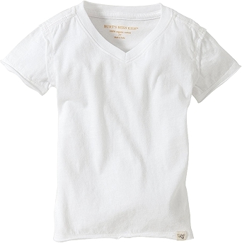 Burt's Bees Baby Boys T-Shirt, Short Sleeve V-neck, 100% Organic Cotton, 0-3 Months