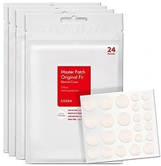 COSRX Acne Pimple Patches Absorbing Hydrocolloid Spot, 3 Size (96 Count)