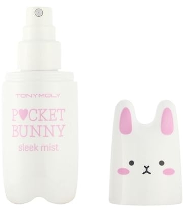 TONYMOLY Pocket Bunny Facial Mist - Aloe & Berry Extracts, Soothing