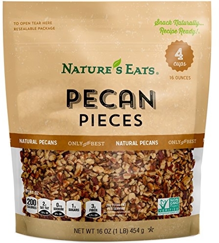 Nature's Eats, Pecan Pieces, 16 Oz