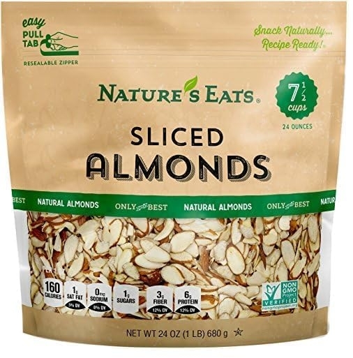 Nature's Eats, Sliced Almonds, 24 Oz