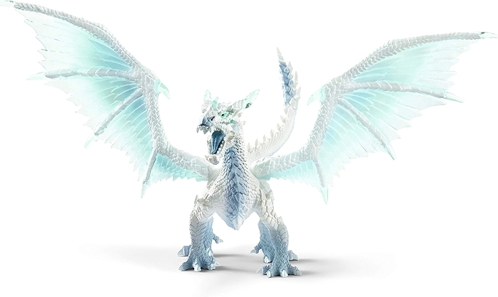 Schleich Eldrador Creatures Ice Dragon Action Figure, Movable Wings, Ages 7+