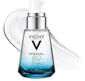 Vichy Mineral 89 Booster, Hyaluronic Acid Serum, Skin Barrier Repair, 1oz