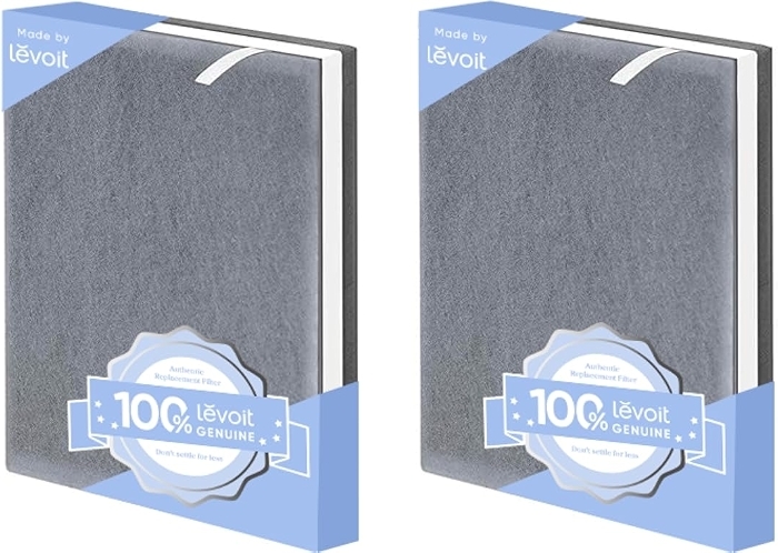 Levoit Vital 100 Air Purifier Replacement Filter, 2 Pack, High-Efficiency
