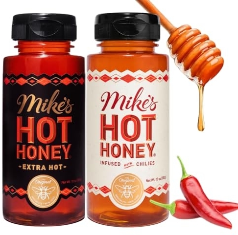 Mike's Hot Honey Original & Extra Hot Variety Pack, 10oz, 2 Pack