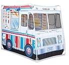 Melissa & Doug Fabric Food Truck Playhouse Pretend Play Toy Tent