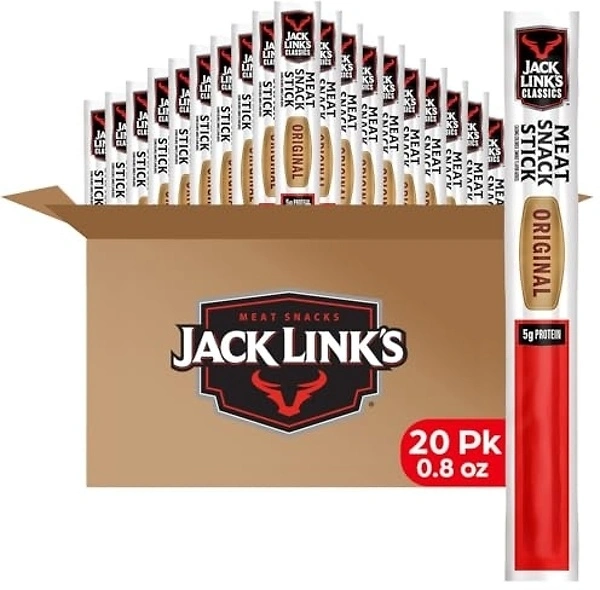 Jack Link's Classics Original Jerky Sticks - (20 Count) 0.8 oz