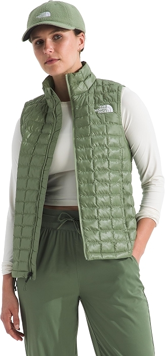 The North Face Women's ThermoBall Vest, Bark Mist, Small
