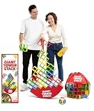 Giant Tower Stack - The Jumbo Block Balancing Game by Relatable