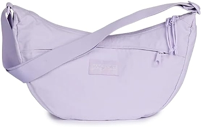 JanSport Unphased Crossbody Large, Soft Nylon - Pastel Lilac