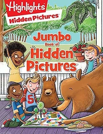 Jumbo Book of Hidden Pictures: Puzzle Activity Book for Kids, 200+ Challenges