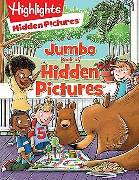 Jumbo Book of Hidden Pictures: Puzzle Activity Book for Kids, 200+ Challenges