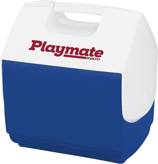 Igloo Playmate Pal 7 Qt Cooler, Blue/White