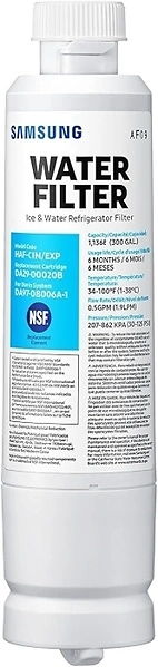 SAMSUNG Genuine Refrigerator Water Filter, Carbon Block Filtration, HAF-CIN/EXP