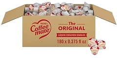 Nestle Coffee mate Original Non-Dairy Creamer Singles, 0.375 oz, 180-Pack