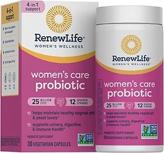 Renew Life Women's Probiotic 25 Billion CFU 30 Vegetarian Capsules