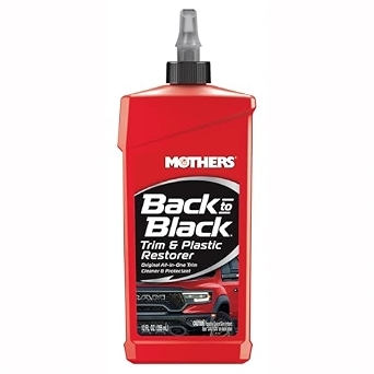 Mothers Back-to-Black Trim & Plastic Restorer, 12 oz. (06112)