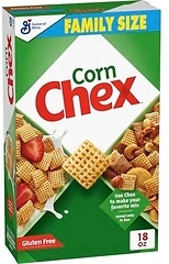 Corn Chex Cereal, Gluten Free, Family Size, 18 oz