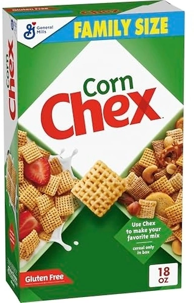 Corn Chex Cereal, Gluten Free, Family Size, 18 oz