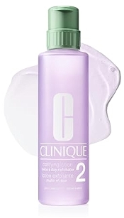 Clinique Clarifying Lotion 2 Exfoliator for Dry Combination Skin, 16.5 Fl Oz