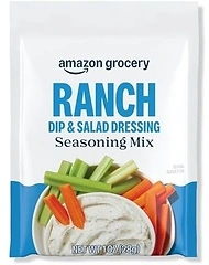 Amazon Grocery Ranch Dip & Salad Dressing Seasoning Mix, 1 Oz