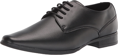 Calvin Klein Men's Brodie Loafers, Black Leather 970, 8