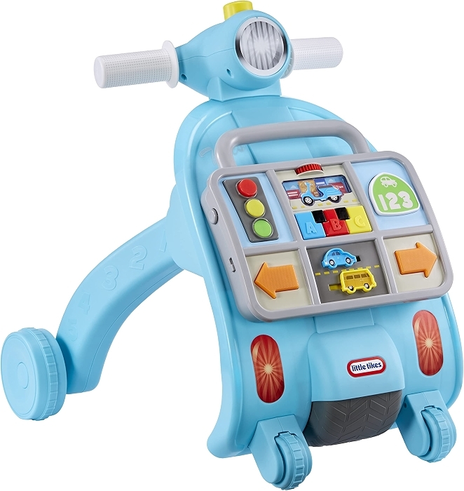 Little Tikes Learn & Play Learning Lane Activity Walker, Sit-to-Stand for 9+ Months